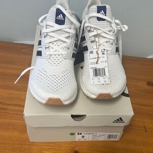 Adidas Men’s Ultraboost 1.0 White Navy Sneakers New in Box 9